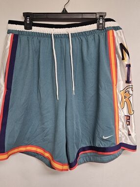 Nike Dri Fit Basketball Shorts Mens Size XXLarge DNA 90s Rookie Class DX0255-379